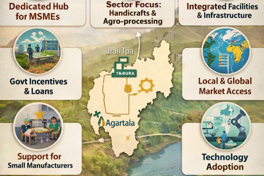Tripura Government Sets Up New Industrial Cluster to Supercharge MSME Growth.