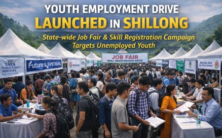 Youth Employment Drive Launched in Shillong, State Targets Job Creation Push.