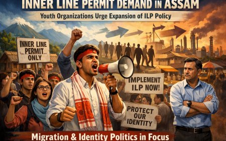 Youth Organizations Demand Inner Line Permit Expansion in Assam.