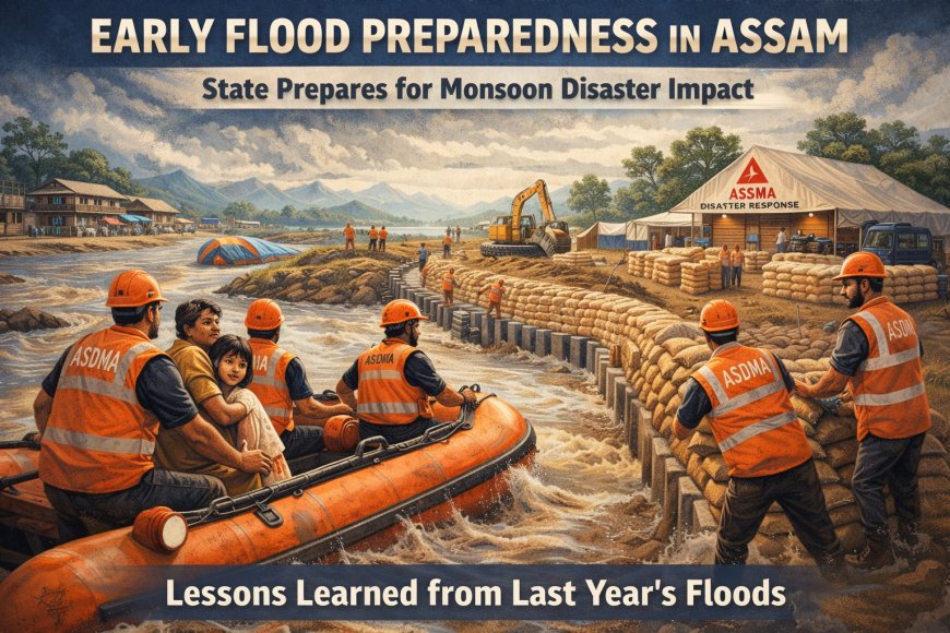 Assam Rolls Out Early Flood Preparedness Measures After Last Year’s Devastation.